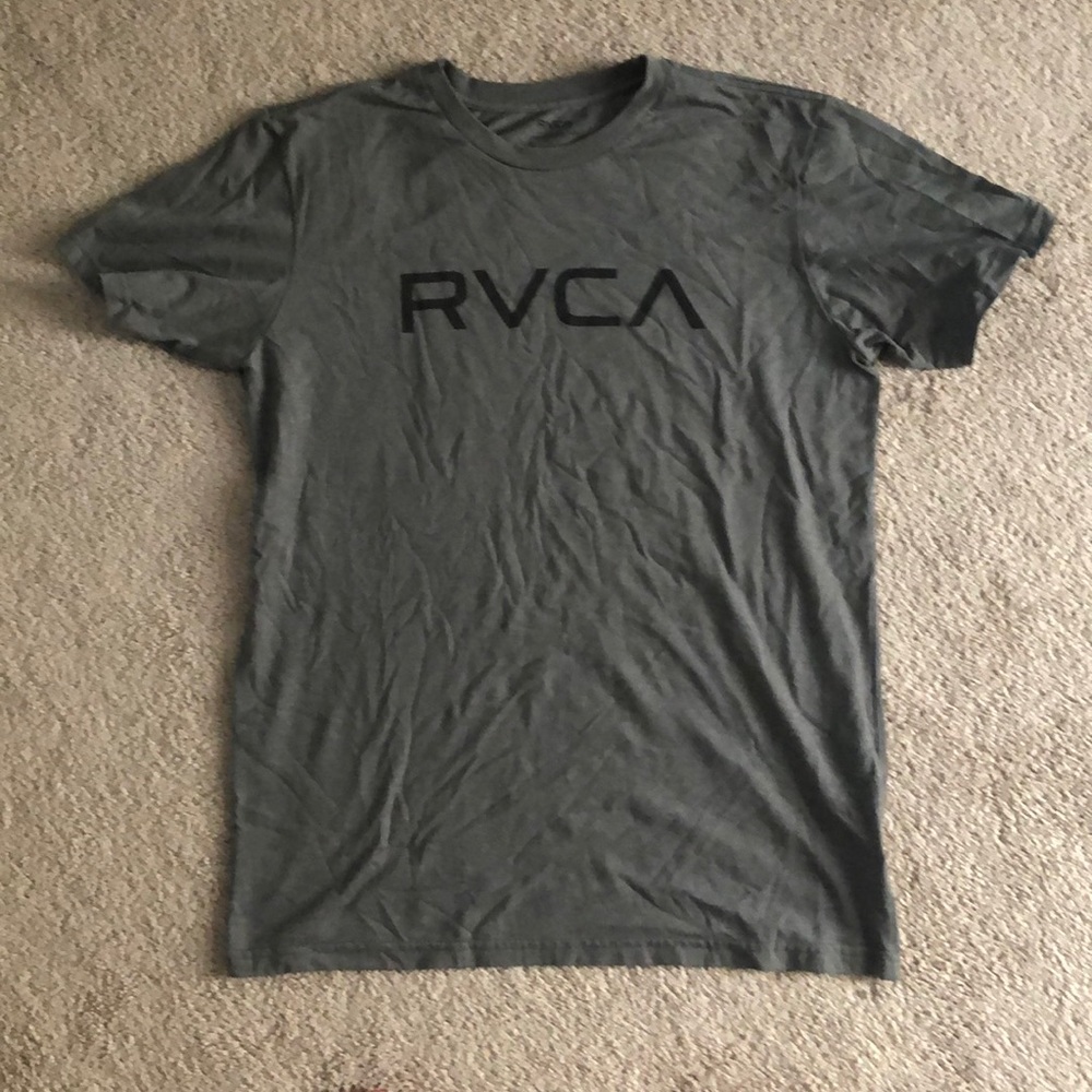 RVCA grey shirt size large